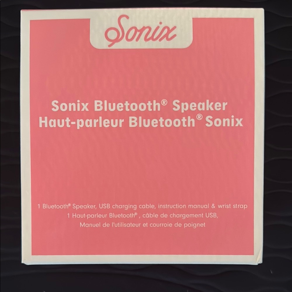 Sonix Pink Bluetooth Speaker